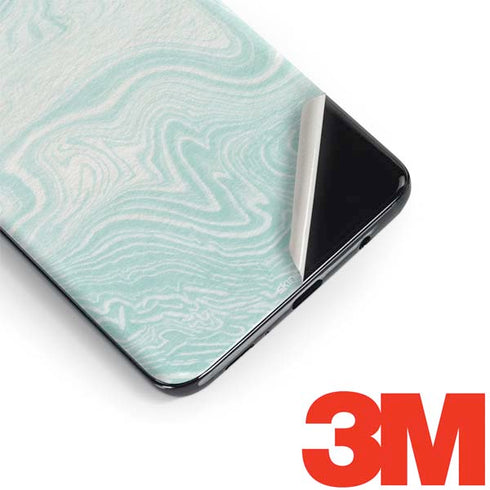 Marbleized Mint Galaxy S9 Plus Skin
