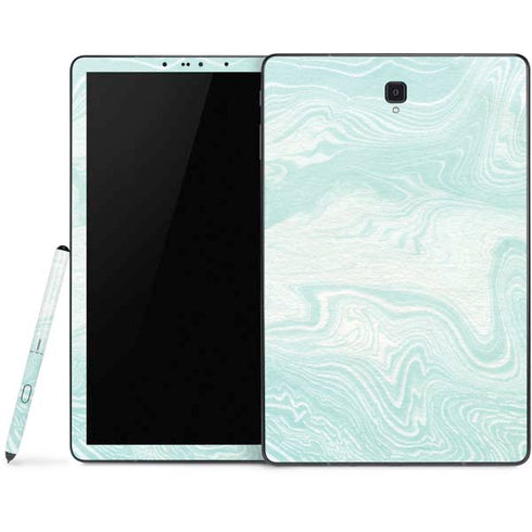 Marbleized Mint Samsung Galaxy Tab Skin