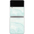 Marbleized Mint Galaxy Z Flip3 5G Skin