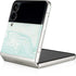 Marbleized Mint Galaxy Z Flip4 5G Skin