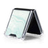 Marbleized Mint Galaxy Z Flip5 5G Clear Case