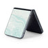 Marbleized Mint Galaxy Z Flip5 5G Skin