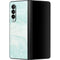 Marbleized Mint Galaxy Z Fold3 5G Skin
