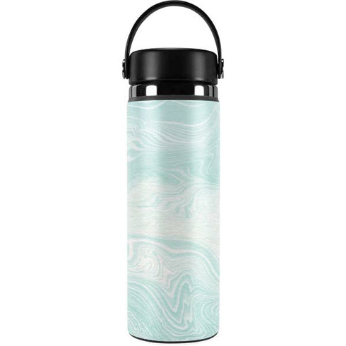 Marbleized Mint Hydro Flask 20oz Wide Mouth Skin