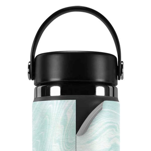 Marbleized Mint Hydro Flask 20oz Wide Mouth Skin