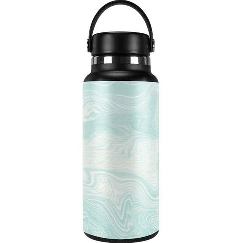 Marbleized Mint Hydro Flask 32oz Wide Mouth Skin