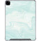 Marbleized Mint iPad Pro 12.9in (2020) Clear Case