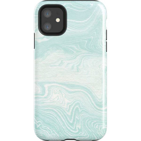 Marbleized Mint iPhone 11 Impact Case