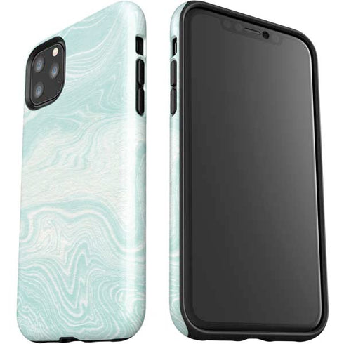 Marbleized Mint iPhone 11 Pro Max Impact Case