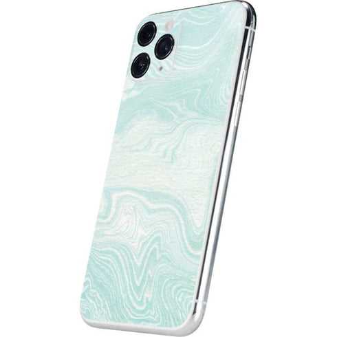 Marbleized Mint iPhone 11 Pro Skin