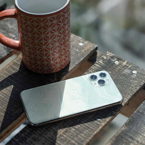 Marbleized Mint iPhone 11 Pro Skin