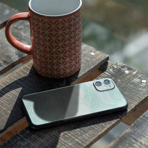 Marbleized Mint iPhone 11 Skin