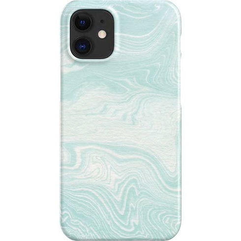 Marbleized Mint iPhone 12 Mini Lite Case