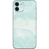 Marbleized Mint iPhone 12 Mini Skin