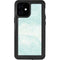 Marbleized Mint iPhone 12 Mini Waterproof Case