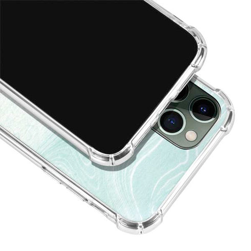 Marbleized Mint iPhone 12 Pro Clear Case