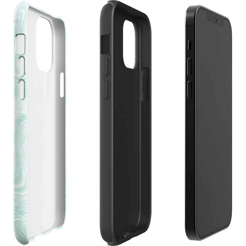 Marbleized Mint iPhone 12 Pro Max Impact Case
