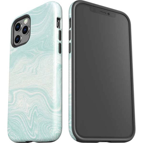 Marbleized Mint iPhone 12 Pro Max Impact Case