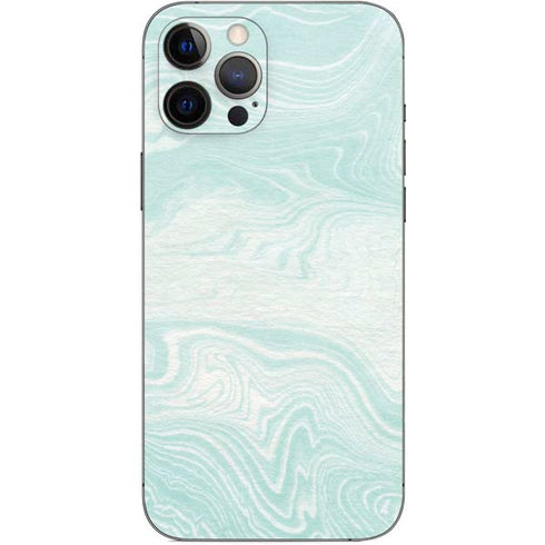 Marbleized Mint iPhone 12 Pro Max Skin