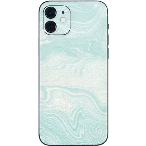 Marbleized Mint iPhone 12 Skin