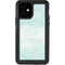 Marbleized Mint iPhone 12 Waterproof Case