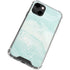 Marbleized Mint iPhone 13 Clear Case