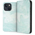 Marbleized Mint iPhone 13 Folio Case
