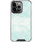 Marbleized Mint iPhone 13 Pro Clear Case
