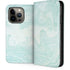 Marbleized Mint iPhone 13 Pro Folio Case