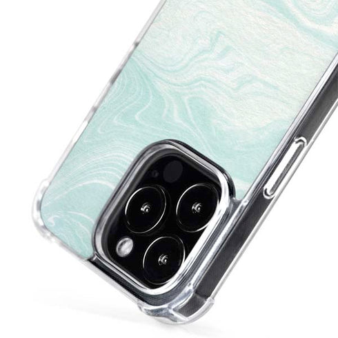 Marbleized Mint iPhone 13 Pro MagSafe Case