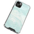 Marbleized Mint iPhone 14 Plus Clear Case