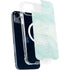 Marbleized Mint iPhone 15 Plus MagSafe Case