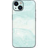 Marbleized Mint iPhone 15 Plus Skin
