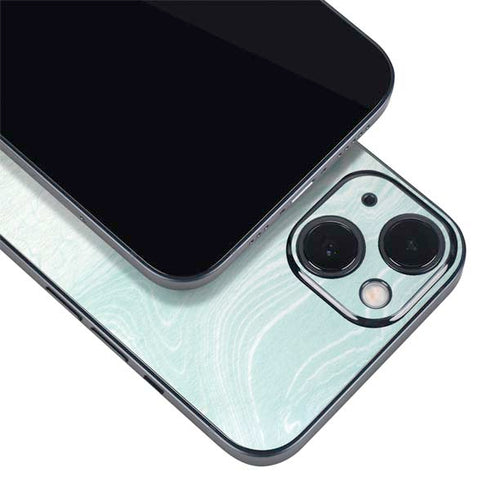 Marbleized Mint iPhone 15 Plus Skin