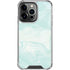 Marbleized Mint iPhone 15 Pro Clear Case