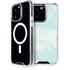 Marbleized Mint iPhone 14 Pro MagSafe Case
