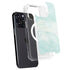 Marbleized Mint iPhone 15 Pro MagSafe Case