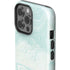 Marbleized Mint iPhone 15 Pro Max Impact Case