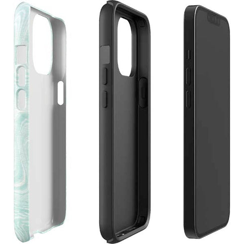 Marbleized Mint iPhone 14 Pro Max Impact Case