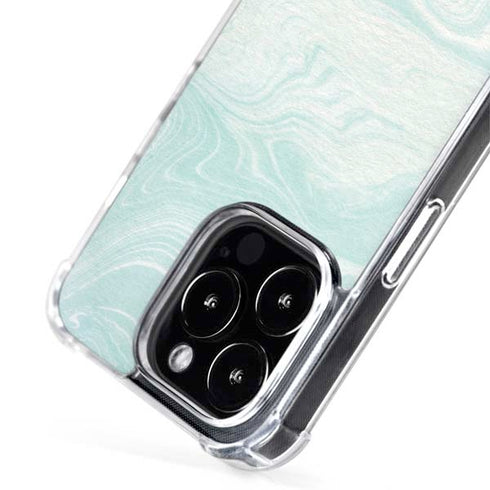 Marbleized Mint iPhone 14 Pro Max MagSafe Case