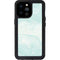 Marbleized Mint iPhone 14 Pro Max Waterproof Case