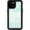 Marbleized Mint iPhone 15 Waterproof Case