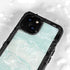 Marbleized Mint iPhone 15 Waterproof Case