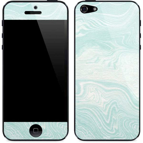 Marbleized Mint iPhone 5/5s/5SE Skin
