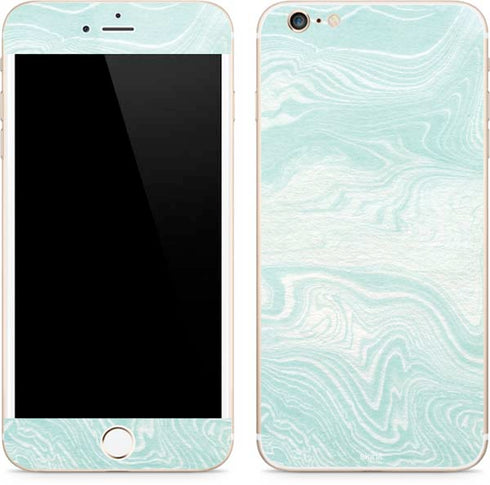 Marbleized Mint iPhone 6/6s Plus Skin