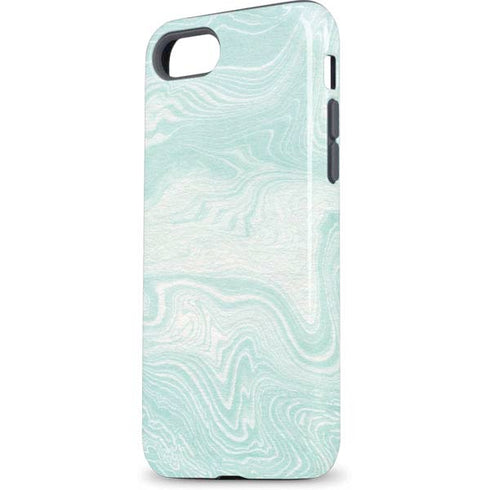 Marbleized Mint iPhone 7 Pro Case