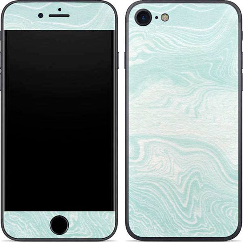 Marbleized Mint iPhone 7 Skin