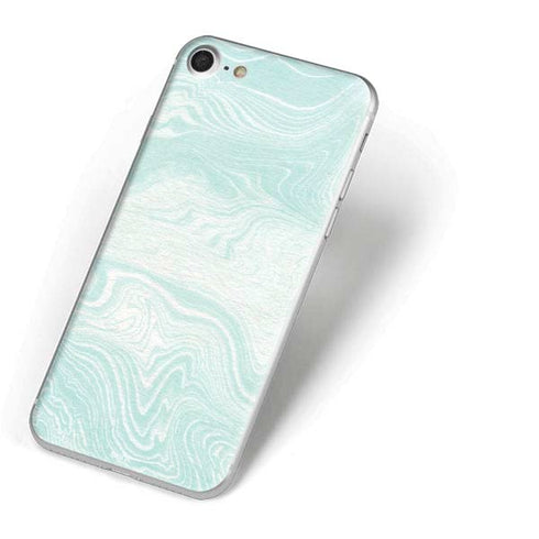 Marbleized Mint iPhone 8 Skin