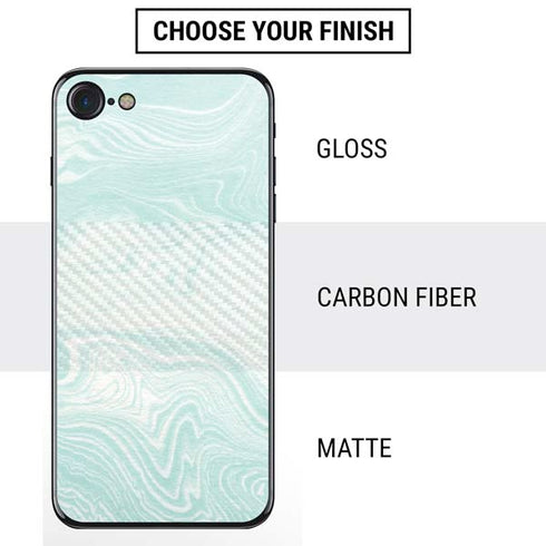 Marbleized Mint iPhone SE (2nd & 3rd Gen) Skin