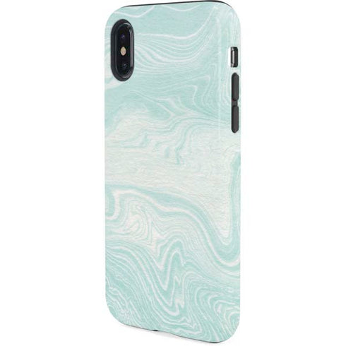 Marbleized Mint iPhone X Pro Case